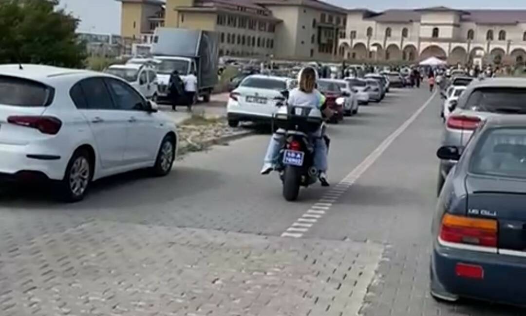 Balıkesir’in Bandırma ilçesinde üniversiteye giriş sınavına dakikalar kala sınav merkezine