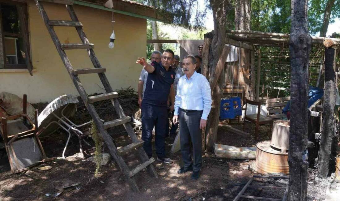 Tepebaşı Belediye Başkanı Dt. Ahmet Ataç, bu sabah çıkan yangın