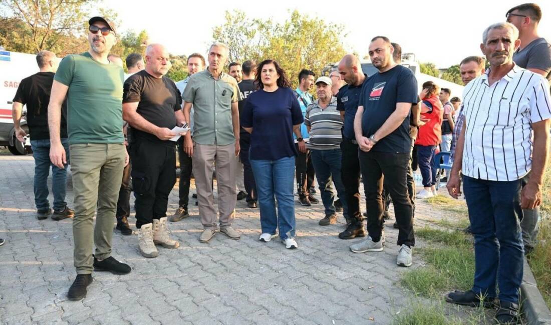 Aydın Büyükşehir Belediye Başkanı Özlem Çerçioğlu, Söke ilçesinde çıkan zirai