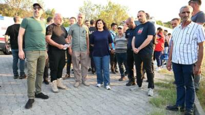 Aydın Büyükşehir Belediye Başkanı Özlem Çerçioğlu, Söke ilçesinde çıkan zirai