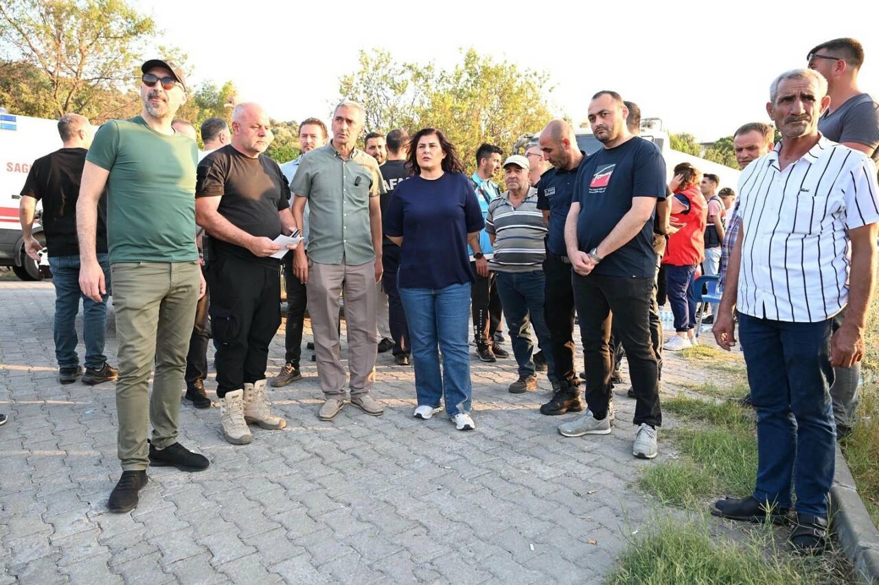 Aydın Büyükşehir Belediye Başkanı Özlem Çerçioğlu, Söke ilçesinde çıkan zirai