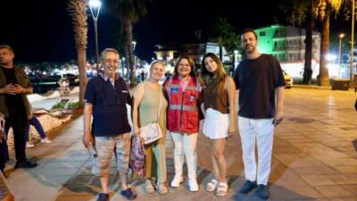 Didim Belediyesi, kentte yaşam kalitesini artırmak amacıyla sürdürdüğü çalışmaları gece