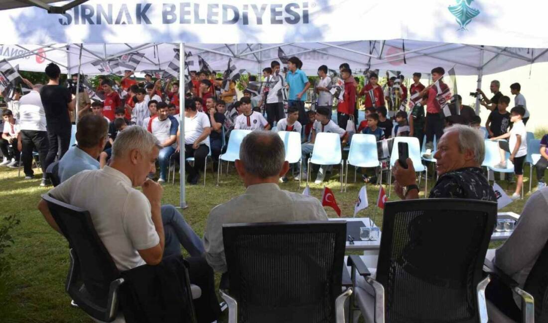 Şırnak Valiliği ile Beşiktaş Jimnastik Kulübü iş birliğinde düzenlenen etkinlikler
