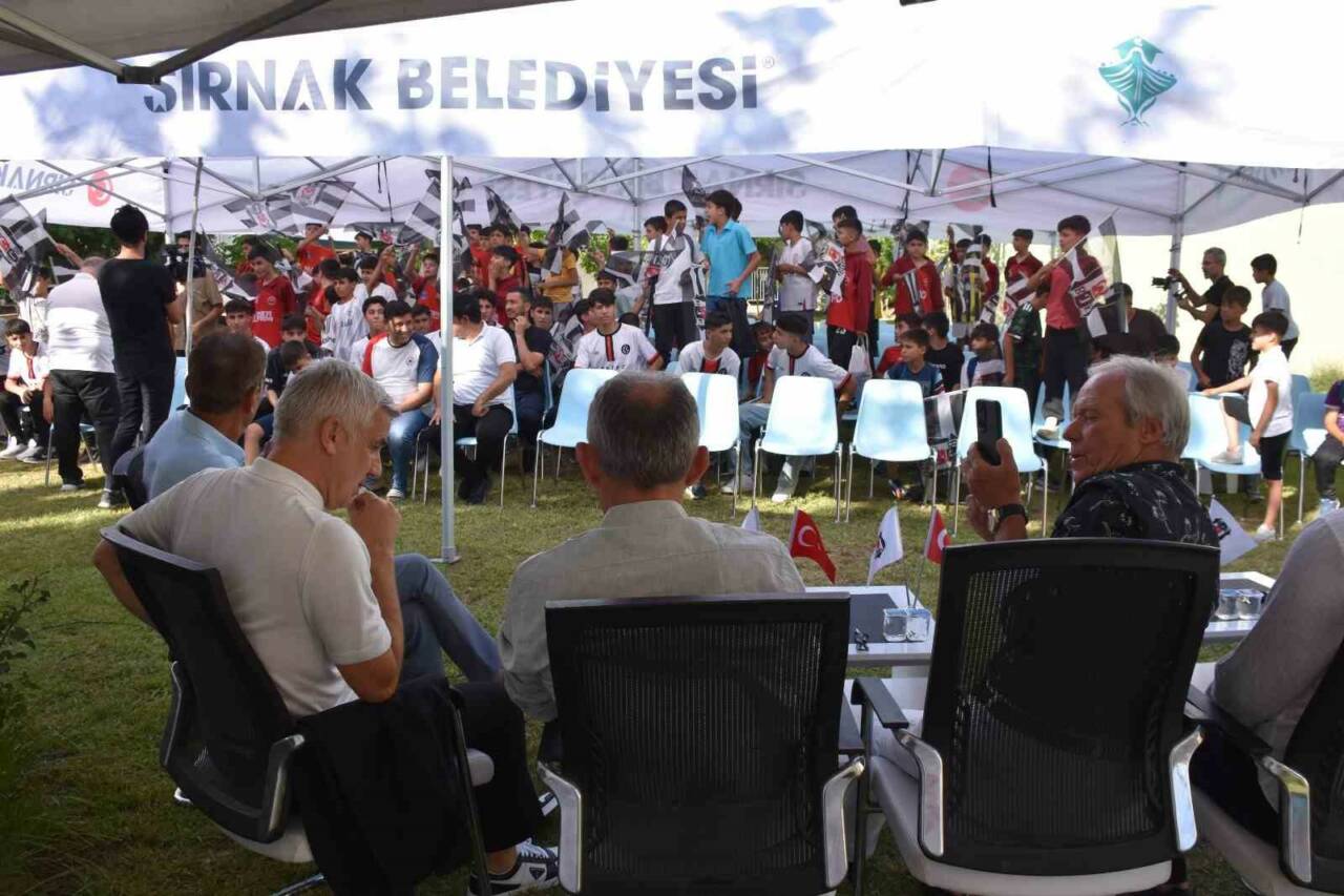 Şırnak Valiliği ile Beşiktaş Jimnastik Kulübü iş birliğinde düzenlenen etkinlikler
