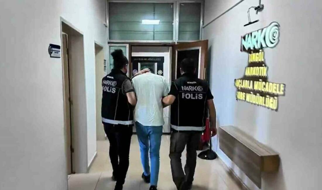 Bingöl’de polis ekipleri tarafından yapılan çalışmada, 40.15 gram metamfetamin ele