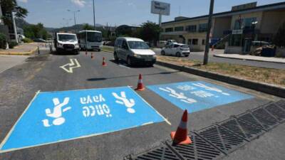 Muğla Büyükşehir Belediyesi tarafından yürütülen yol yapım, bakım ve işaretleme