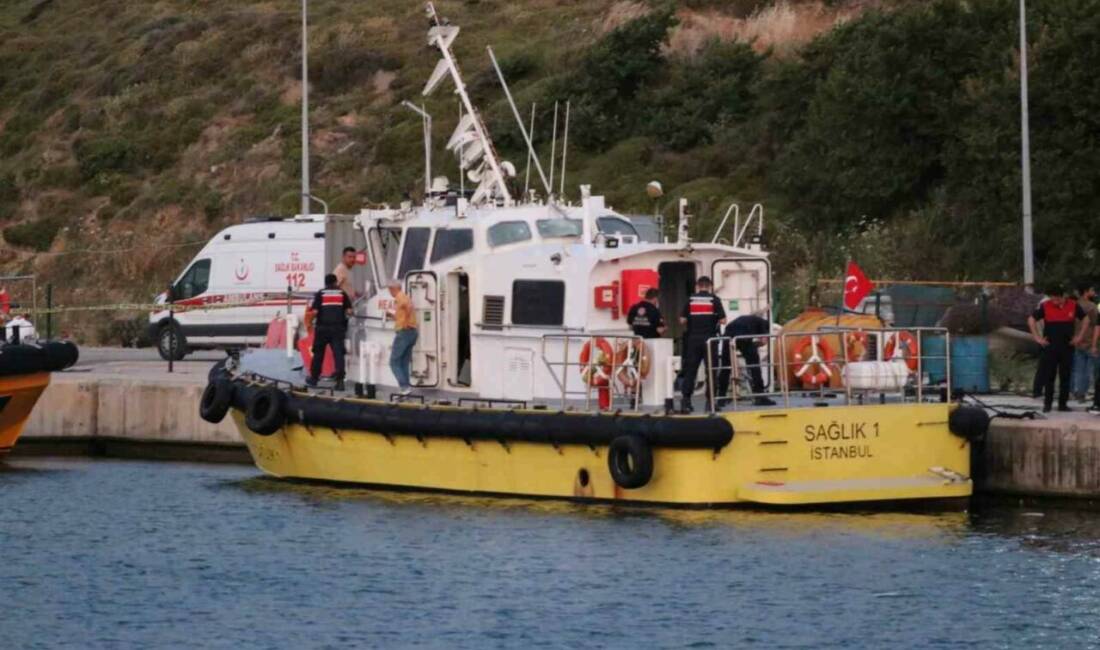 Çanakkale’de sağlık botunda yaşanan patlamada hayatını kaybeden sağlık personeli ile