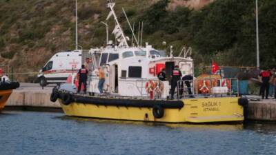 Çanakkale’de sağlık botunda yaşanan patlamada hayatını kaybeden sağlık personeli ile