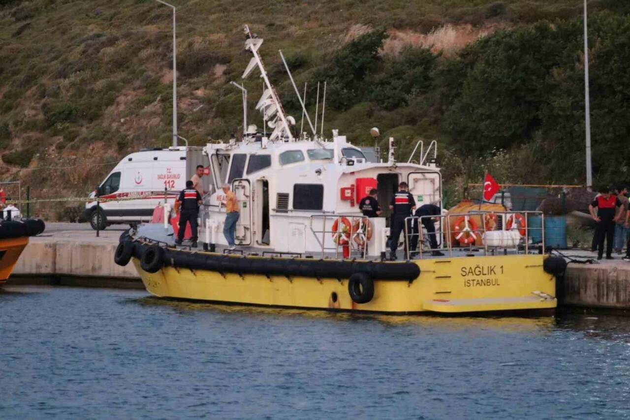 Çanakkale’de sağlık botunda yaşanan patlamada hayatını kaybeden sağlık personeli ile