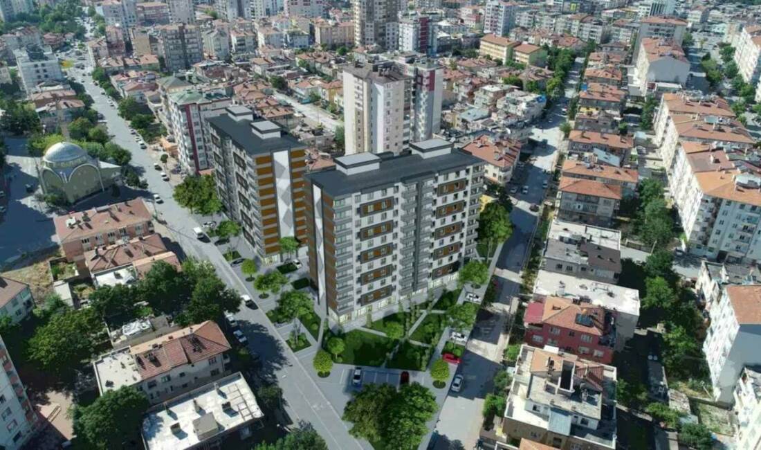 Kentsel dönüşüm çalışmaları ile ilçeyi yepyeni bir görünüme kavuşturan Melikgazi