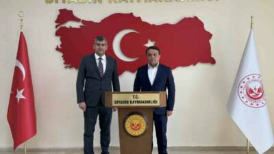 Ağrı Eleşkirt Kaymakamı Ömer Saygılı, Diyadin ilçesinde görevine yeni başlayan