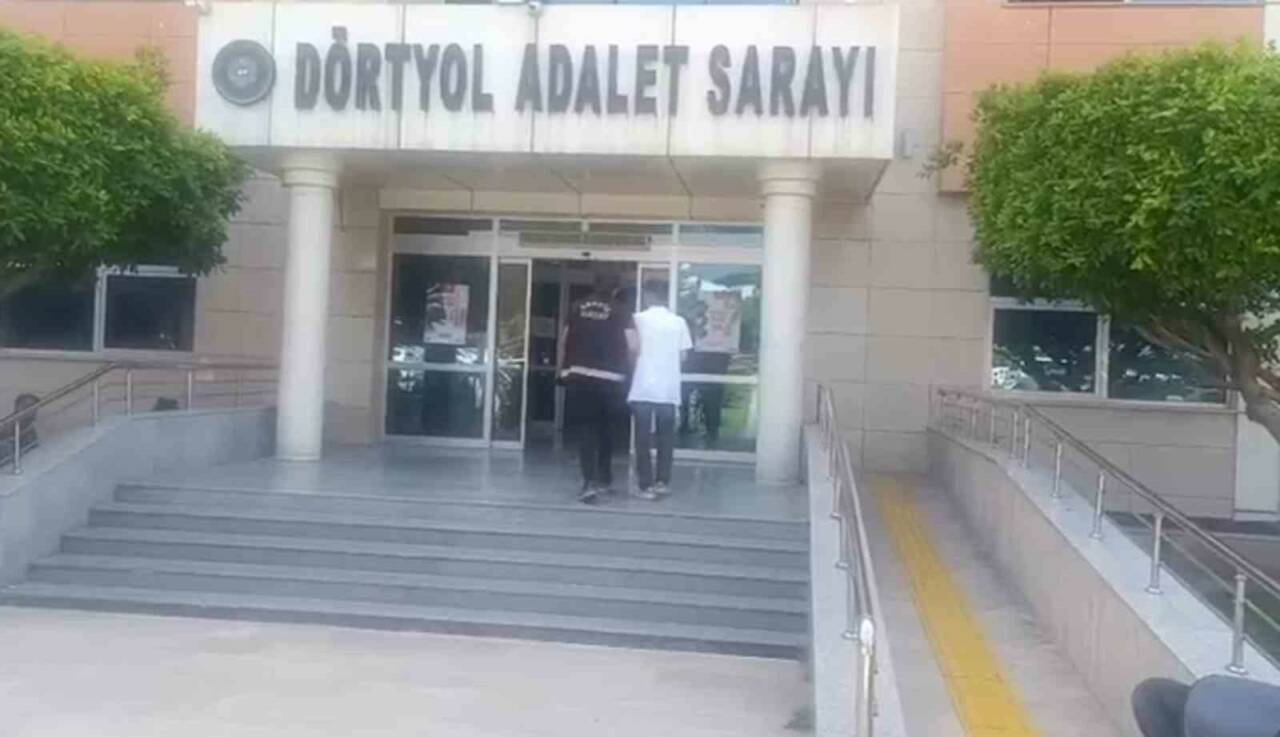 Hatay’ın Dörtyol ilçesinde işledikleri çeşitli suçlar nedeniyle hapis cezası ile
