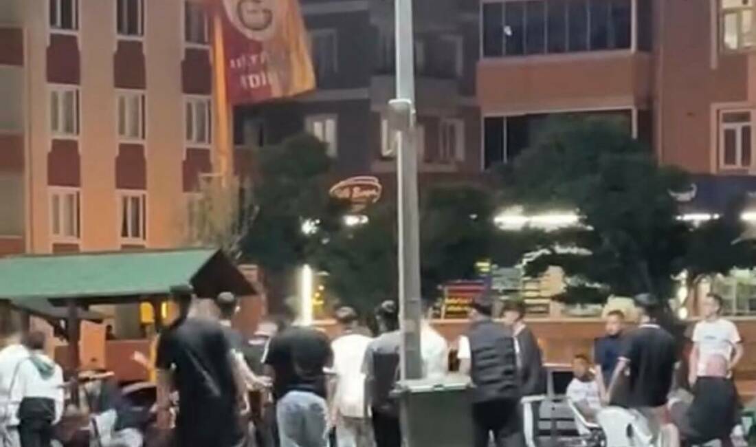Edirne’de bir parka iki grup genç arasında çıkan kavga, çevrede