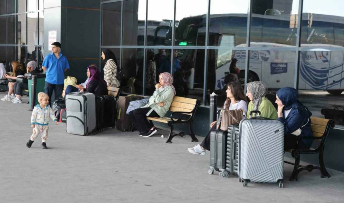 Kurban Bayramı tatilinin uzatılmaması, Elazığ otobüs terminalinde yoğunluğun oluşmamasına sebep