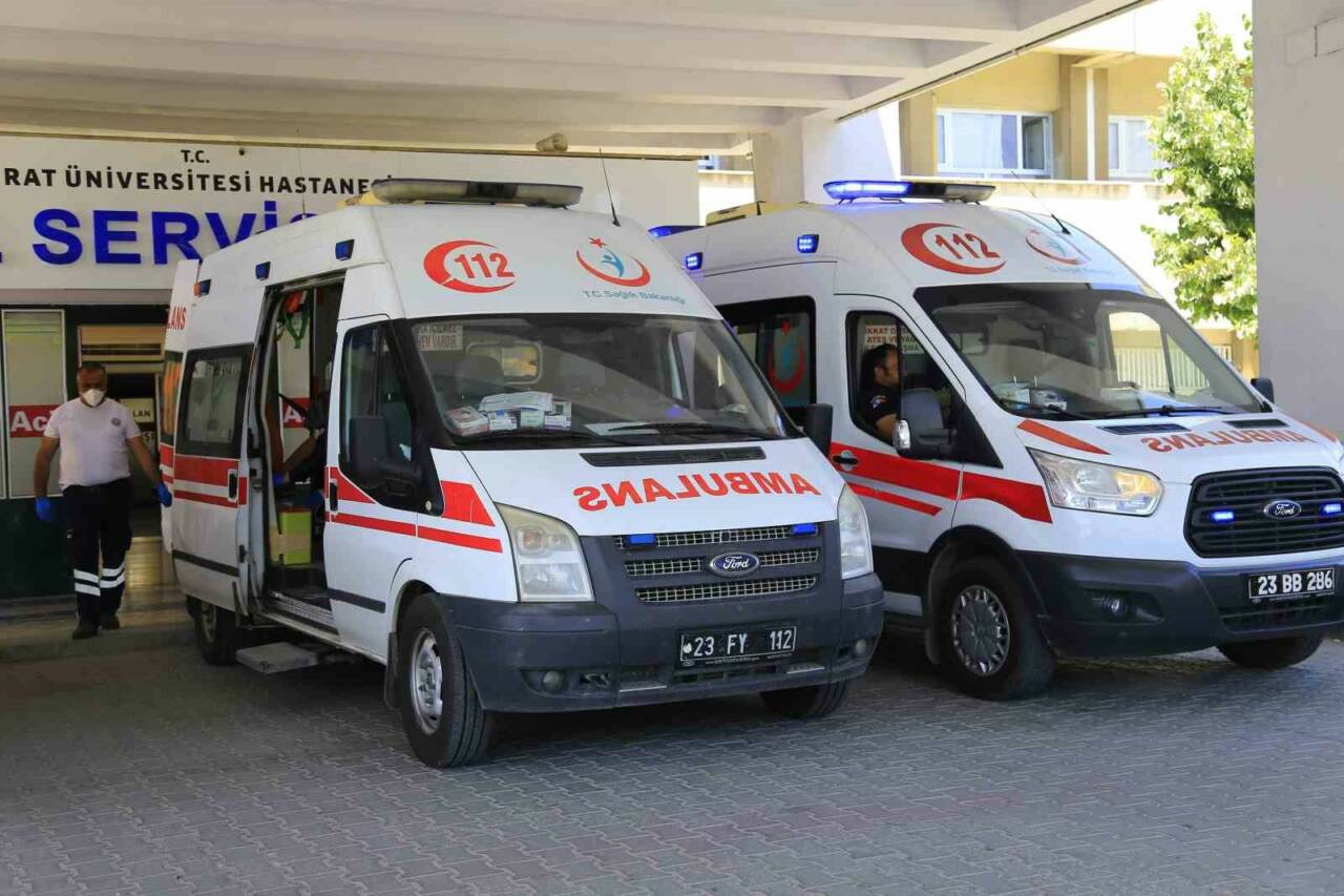 Elazığ’ın Maden ilçesinde kenenin ısırdığı adam hastaneye kaldırılarak tedavi altına