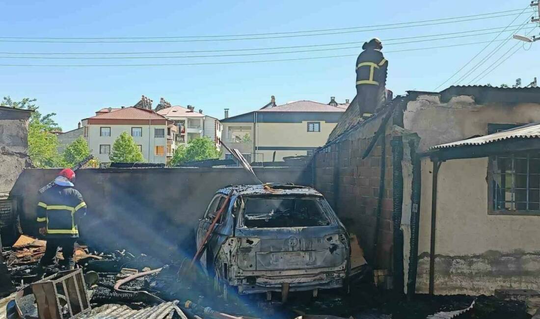 Elazığ’ın Kovancılar ilçesinde odunlukta çıkan yangın itfaiye ekiplerince söndürüldü. Yangında