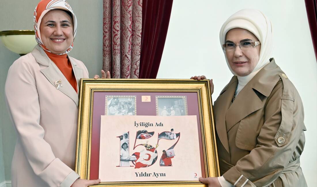 ANKARA (AA) – Cumhurbaşkanı Recep Tayyip Erdoğan’ın eşi Emine Erdoğan,
