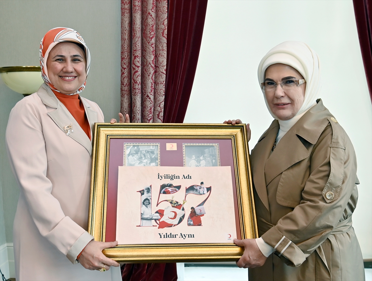 ANKARA (AA) – Cumhurbaşkanı Recep Tayyip Erdoğan’ın eşi Emine Erdoğan,