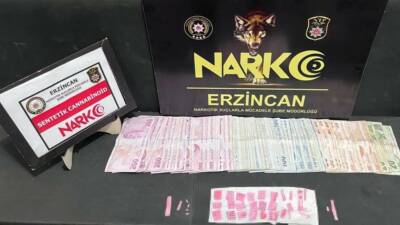 Erzincan İl Emniyet Müdürlüğü Narkotik Suçlarla Mücadele Şube Müdürlüğü personelince