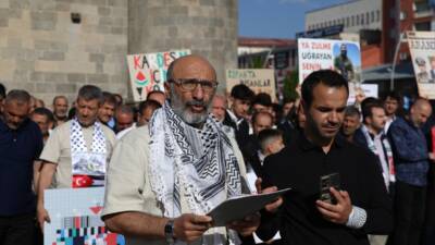 ERZURUM (AA) – Erzurum’da sağlık çalışanları ve sivil toplum kuruluşları,