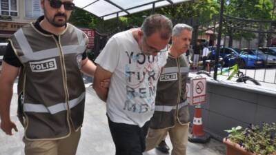 ESKİŞEHİR (AA) – Eskişehir’in Odunpazarı ilçesinde ortağına ait köpeğe şiddet