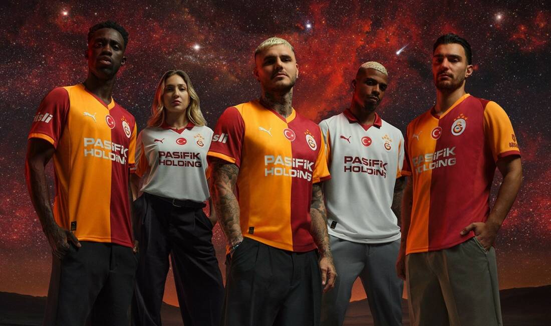 Puma’nın Galatasaray için özel tasarladığı 2025/26 sezonu iç saha ve