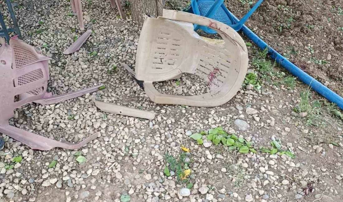 Gaziantep’in Karkamış ilçesinde aile içi kavga sırasında tabanca ile vurulan