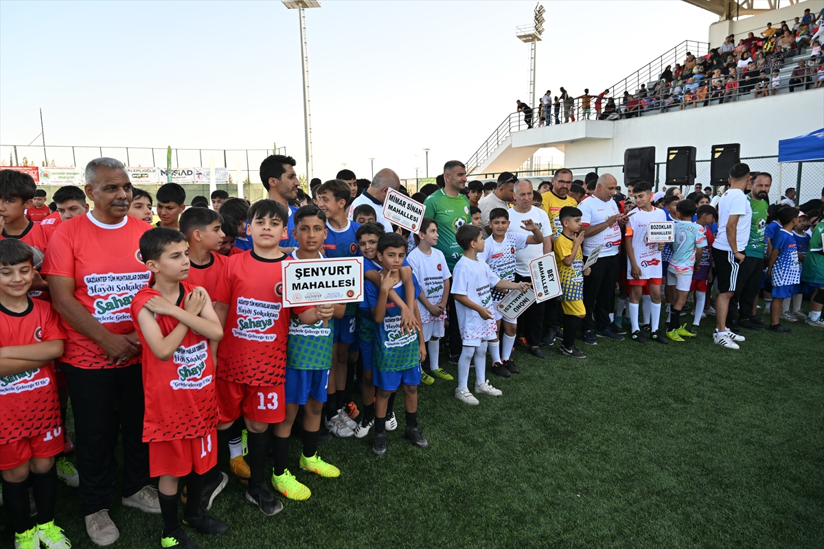 GAZİANTEP (AA) – Gaziantep’te 25 mahallenin yer aldığı futbol turnuvası