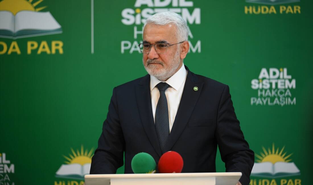 ANKARA (AA) – Gelecek Partisi Genel Başkanı Ahmet Davutoğlu, HÜDA