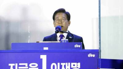 Güney Kore’de düzenlenen devlet başkanlığı seçiminin resmi olmayan seçim sonuçlarına