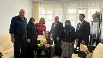 Çorum’da sağlık sorunları sebebiyle eğitimini evde sürdüren ortaokul öğrencisi başarıyla