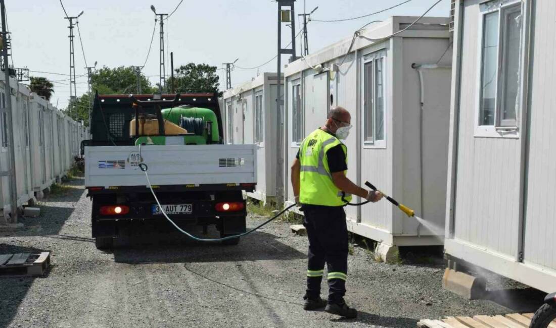 Hatay Büyükşehir Belediyesi (HBB), Erzin ilçesinde sivrisinek ve haşere ile