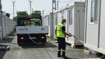 Hatay Büyükşehir Belediyesi (HBB), Erzin ilçesinde sivrisinek ve haşere ile