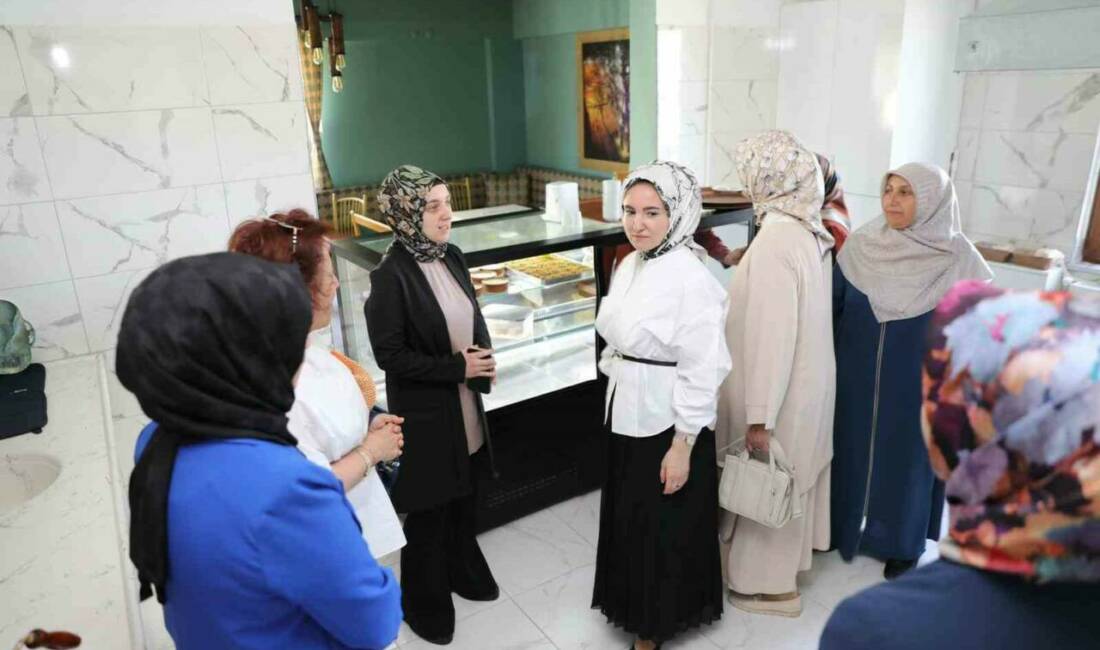 Erzincan Valisi Hamza Aydoğdu’nun eşi Emine Aydoğdu , Vali Yardımcısı