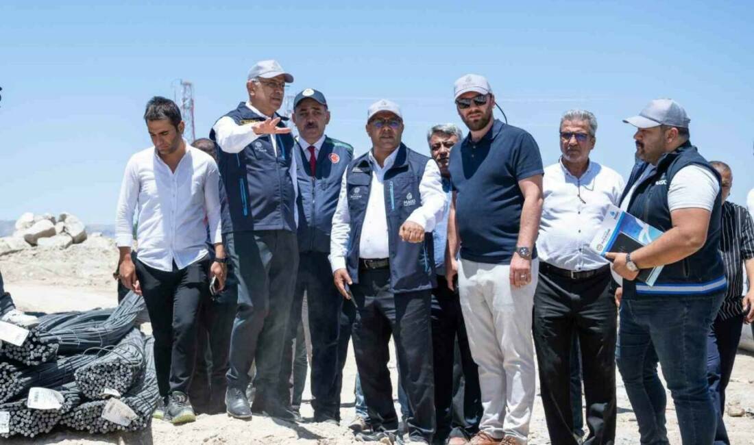 İkizce bölgesinde yapımı süren Duranlar İleri Biyolojik Atıksu Arıtma Tesisi’nin