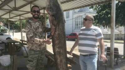 Edirne’nin İpsala ilçesinde balık tutmak için Meriç Nehri’ne çıkan Recai