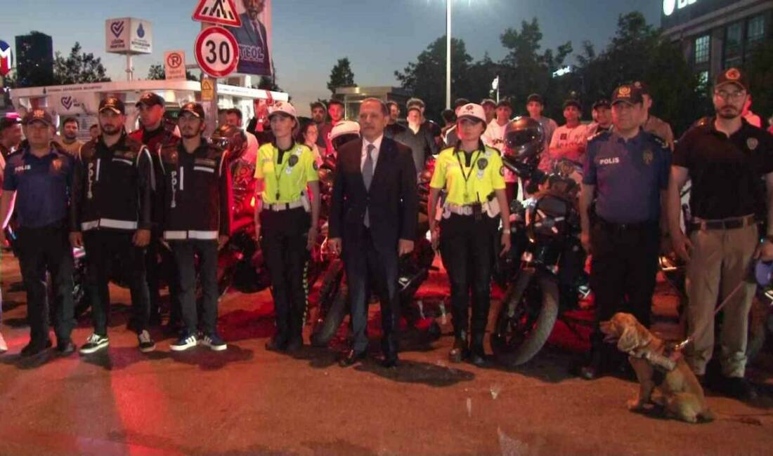 İstanbul Emniyet Müdürü Selami Yıldız, Ümraniye’de çok sayıda polisin katılımıyla