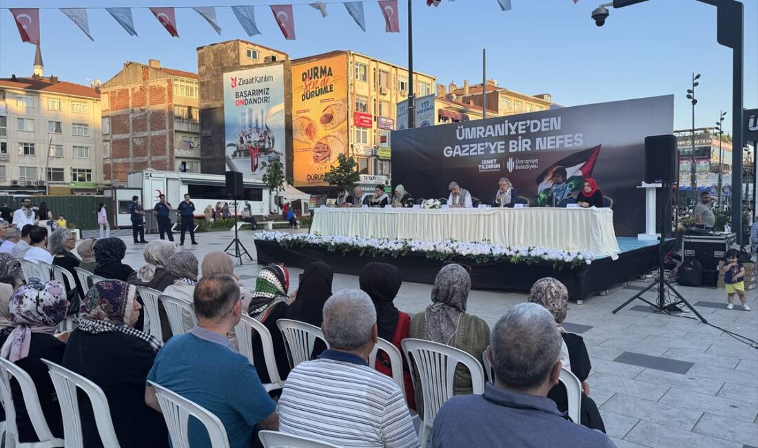 İSTANBUL (AA) – Ümraniye Belediyesi ile Anadolu’dan Gazze’ye Bir Nefes