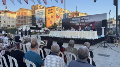 İSTANBUL (AA) – Ümraniye Belediyesi ile Anadolu’dan Gazze’ye Bir Nefes