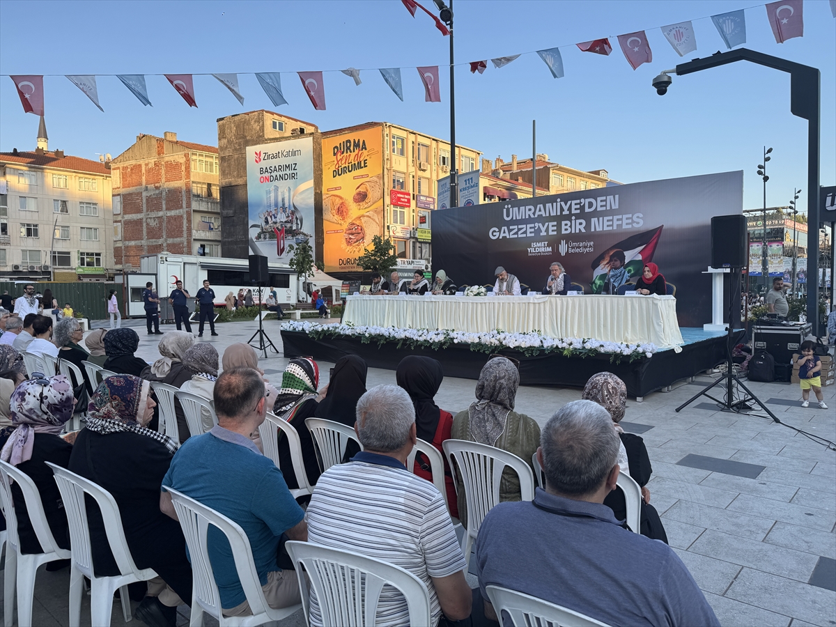 İSTANBUL (AA) – Ümraniye Belediyesi ile Anadolu’dan Gazze’ye Bir Nefes