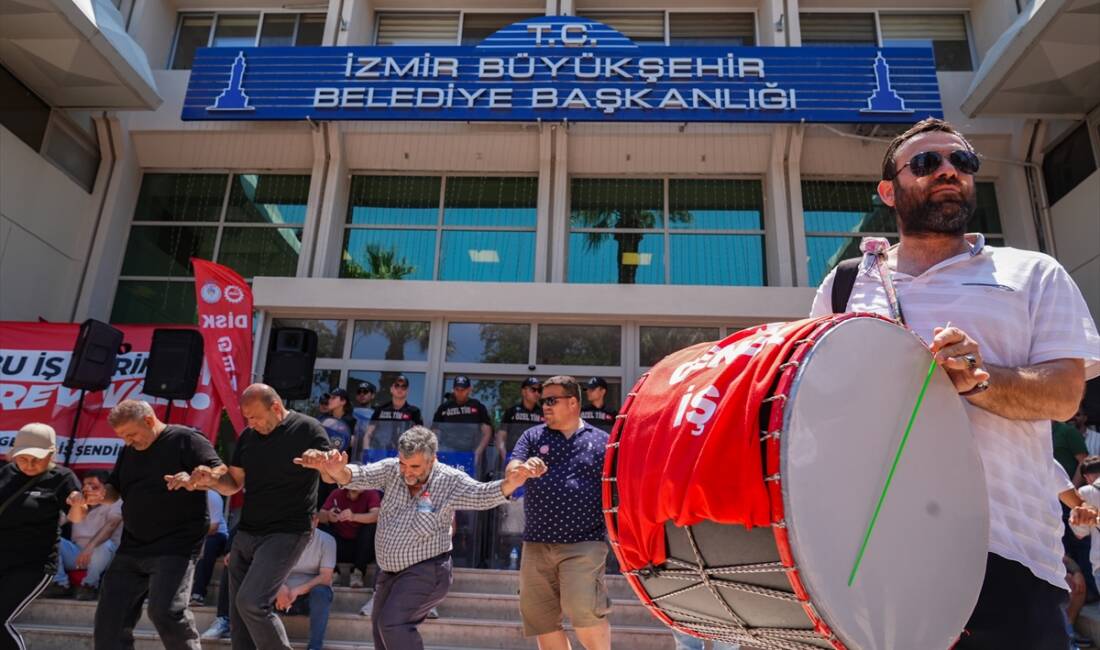 İZMİR (AA) – İzmir Büyükşehir Belediyesine bağlı iştiraklerde çalışan yaklaşık