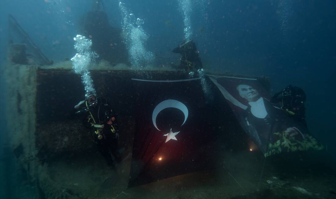 İZMİR (AA) – İzmir İl Jandarma Komutanlığı Sualtı Arama Kurtarma