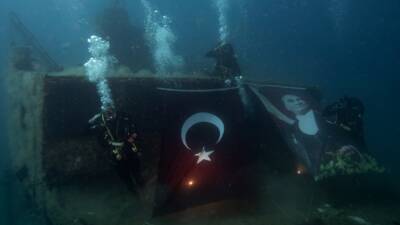 İZMİR (AA) – İzmir İl Jandarma Komutanlığı Sualtı Arama Kurtarma