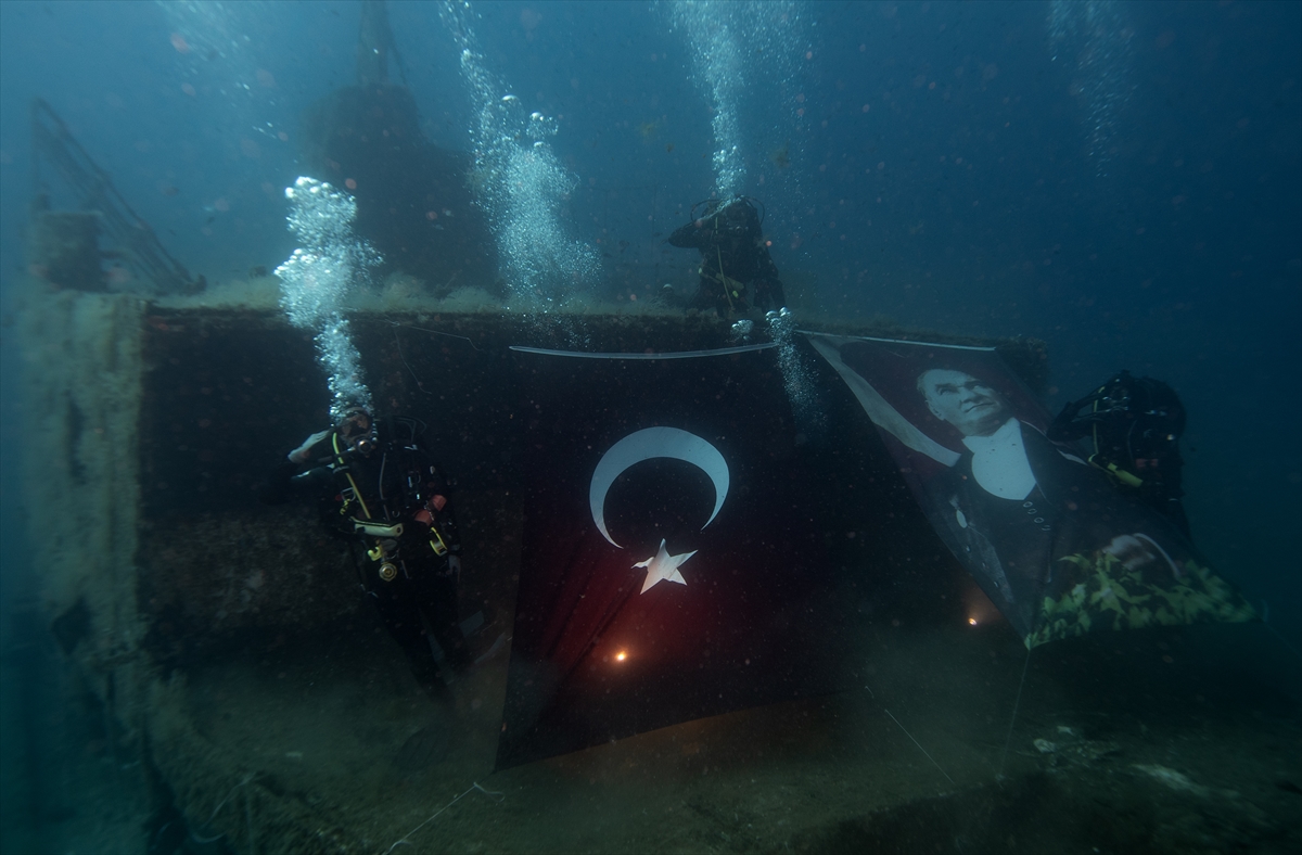İZMİR (AA) – İzmir İl Jandarma Komutanlığı Sualtı Arama Kurtarma