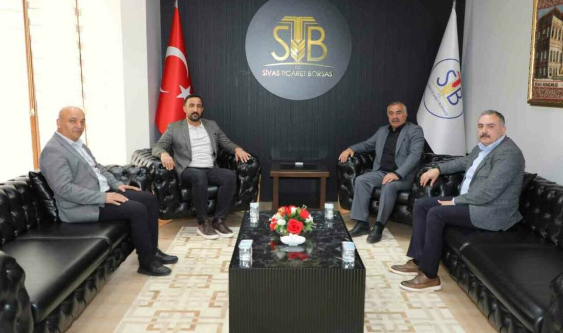 Sivas’ta kaçak et çekiminin önlenmesine yönelik olarak Sivas Ticaret Borsası’nda