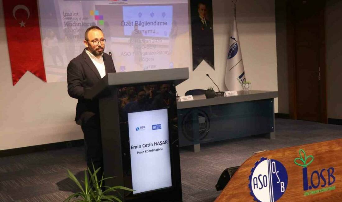 ’İmalat Sanayinde Kadınların Güçlenmesine Yönelik Model Geliştirme Projesi’ kapsamında 55