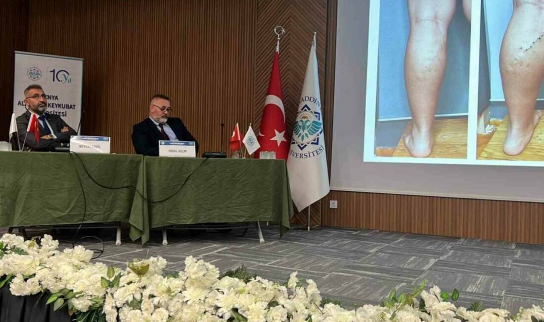 Alanya Alaaddin Keykubat Üniversitesi (ALKÜ) ev sahipliğinde düzenlenen “Flebolojide Gri