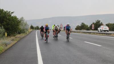 NEVŞEHİR (AA) – Nevşehir’de düzenlenen “Kapadokya Bisiklet Festivali”, 111 kilometrelik