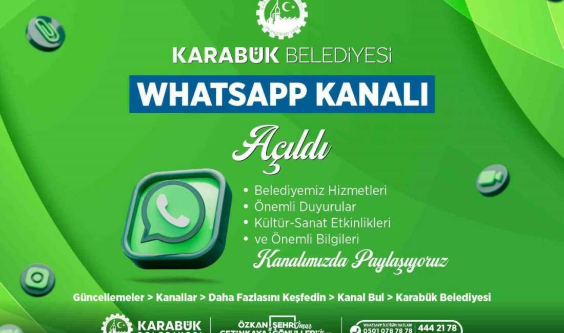 Karabük Belediyesi, dijital iletişim altyapısını güçlendirmeye yönelik adımlarına bir yenisini
