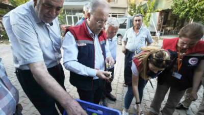 Aydın’ın Karacasu ilçesinde İlçe Tarım ve Orman Müdürlüğü ekipleri tarafından